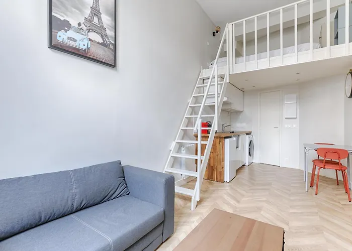 Apartment Loft De Charme An Coeur Des Batignolles